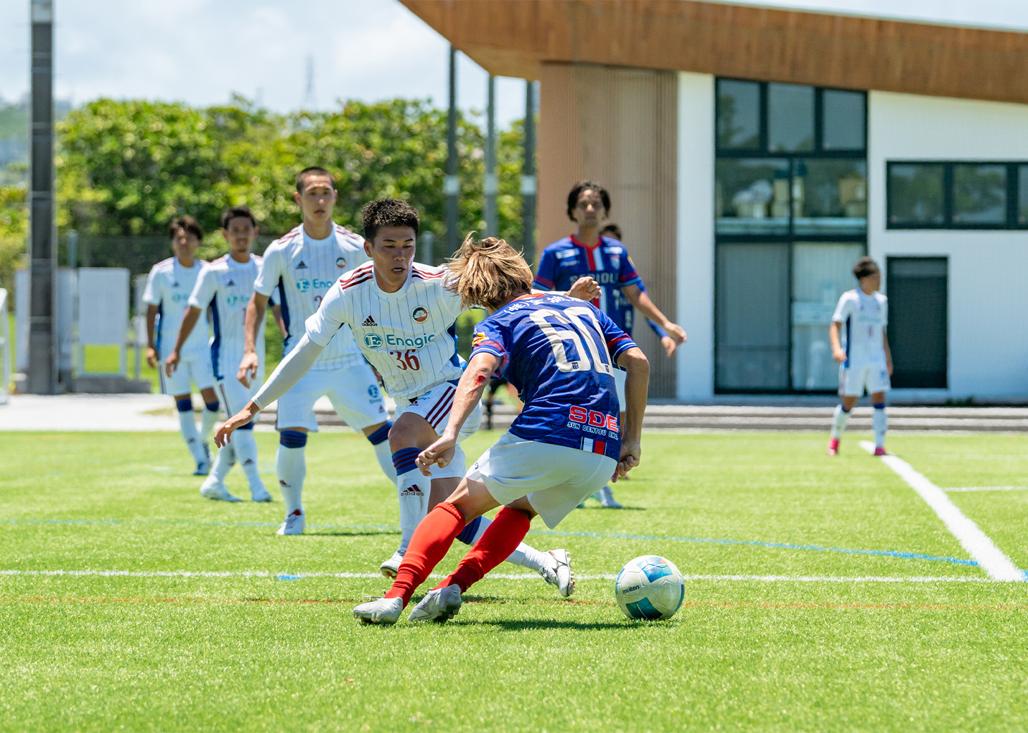 試合中の様子